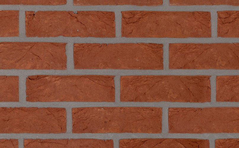 Кирпич керамический ручной формовки Terca Haywood Red, полнотелый лицевой