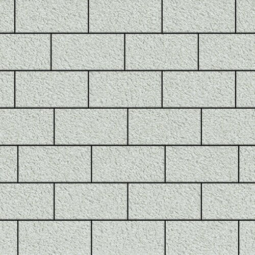 Тротуарная плитка SteinRus Грас, белый, antico 80 мм