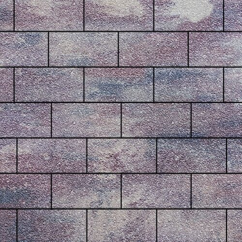 Тротуарная плитка SteinRus Грас, colormix Каратау, antico 80 мм