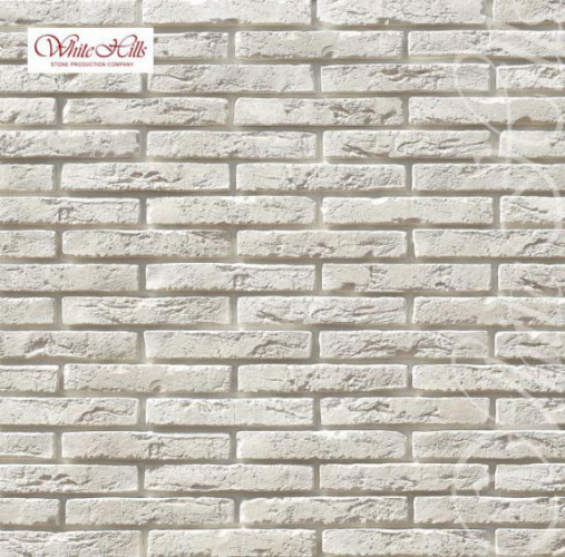 Фасадная плитка под кирпич Остия Брик 380-00 White Hills