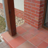Ступень - флорентинер Stroeher Keraplatte Terra 316 patrizierrot ofenbunt, 345x240x12