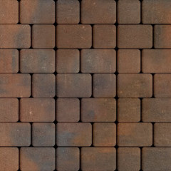 Тротуарная плитка SteinRus Инсбрук Альт Дуо, ColorMix Штайнрус, гладкая 60 мм