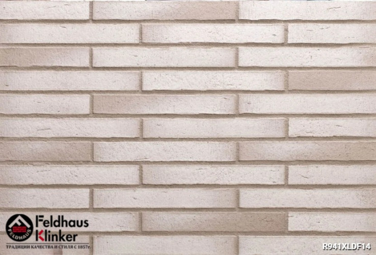 Клинкерная плитка для фасада FELDHAUS KLINKER R941XLDF14 vario argo albula 