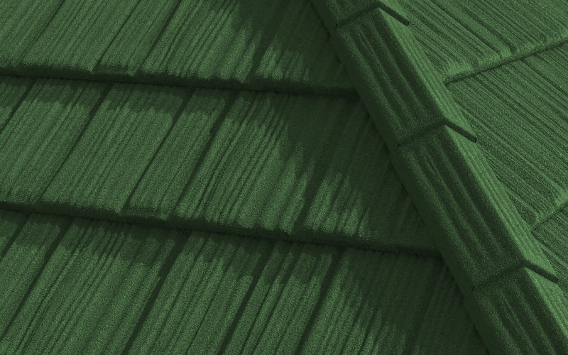 Композитная черепица VIVITILE Shake Forest Green