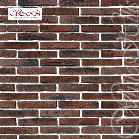 Фасадная плитка под кирпич Остия Брик 381-40 White Hills