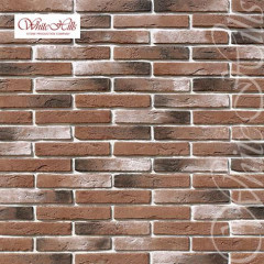 Фасадная плитка под кирпич Остия Брик 381-70 White Hills