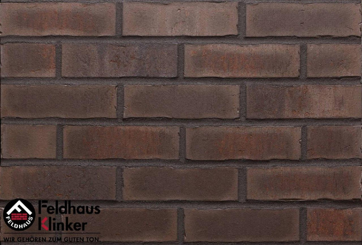 Клинкерный кирпич ручной формовки FELDHAUS KLINKER K748NF Vascu Geo Merleso
