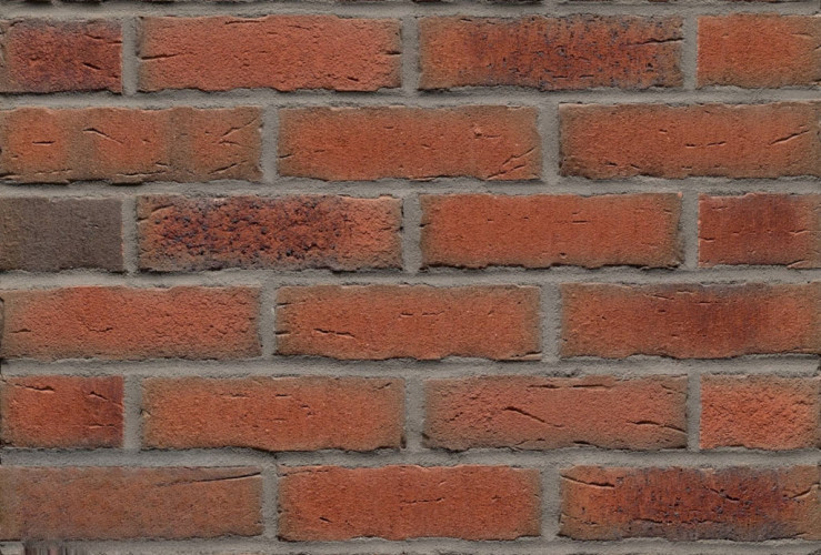 Клинкерная плитка для фасада FELDHAUS KLINKER R698NF14 Sintra terracotta bario