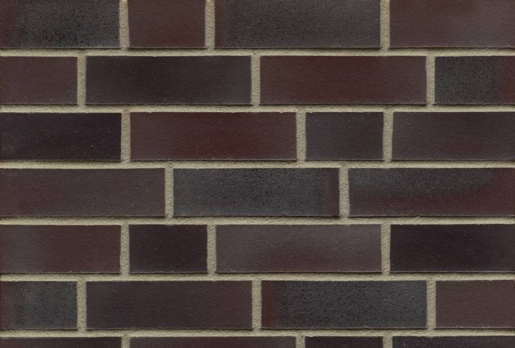 Клинкерная плитка для фасада FELDHAUS KLINKER R398NF14 Galena cerasi nero