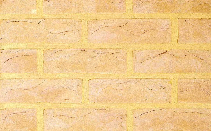 Кирпич керамический ручной формовки Terca Amarillo, полнотелый лицевой