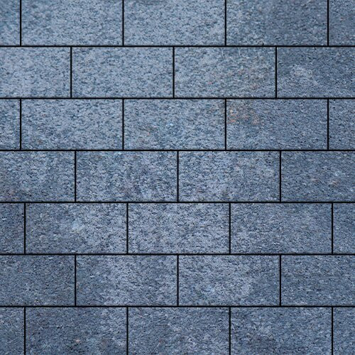 Тротуарная плитка SteinRus Грас, Байкал, backwash 80 мм