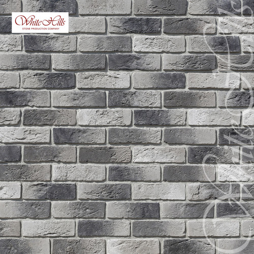 Фасадная плитка под кирпич Ринн Брик 682-80 White Hills