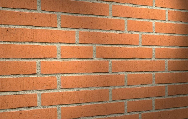Клинкерный кирпич ручной формовки FELDHAUS KLINKER K731NF Vascu Terracotta Oxi
