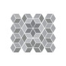 Тротуарная плитка SteinRus Ромб, colormix Актау, гладкая 60 мм