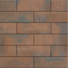 Тротуарная плитка SteinRus Гранада, colormix Штайнрус, native 80 мм
