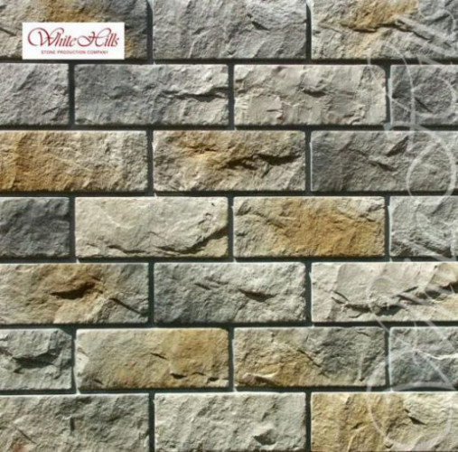 Фасадная плитка искусственный камень Йоркшир 406-80 White Hills