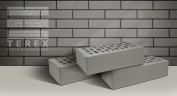 ОБЛИЦОВОЧНЫЙ КИРПИЧ TEREX СЕРЫЙ 1 NF