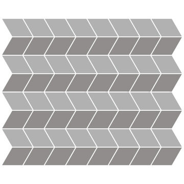 Тротуарная плитка SteinRus Ромб, colormix Умбра, гладкая 60 мм