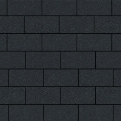 Тротуарная плитка SteinRus Грас, черный, native 80 мм