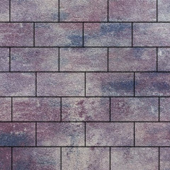 Тротуарная плитка SteinRus Грас, colormix Каратау, native 80 мм