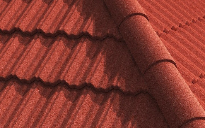 Композитная черепица VIVITILE Classic Spanish Red