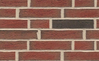 Клинкерный кирпич ручной формовки FELDHAUS KLINKER K689NF Sintra Ardor
