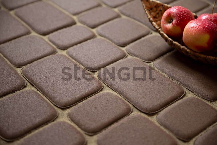 Тротуарная плитка Steingot Классика Коричневая 60 мм