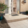 Клинкерная напольная плитка Stroeher Keraplatte Roccia 833 corda, 294x294x10