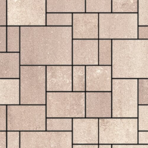 Тротуарная плитка SteinRus Инсбрук Альпен, colormix Оливин, гладкая 60 мм