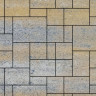 Тротуарная плитка SteinRus Инсбрук Альпен, colormix Сиена, гладкая 60 мм