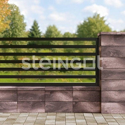 Архитектурный блок Steingot 500*200*200 Бурый камень (Stein Brown)