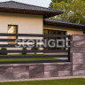Архитектурный блок Steingot 500*200*200 Бурый камень (Stein Brown)