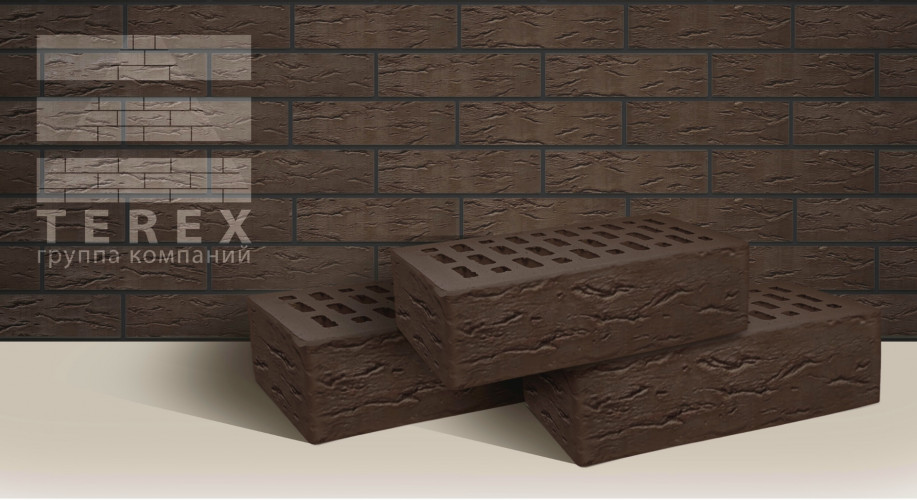 ОБЛИЦОВОЧНЫЙ КИРПИЧ TEREX КАКАО РУСТ
