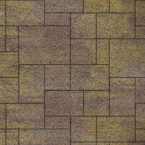 Тротуарная плитка SteinRus Инсбрук Альпен, colormix Тахель, native 60 мм