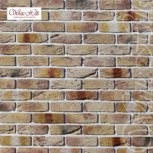 Фасадная плитка под кирпич Торн Брик 327-30 White Hills