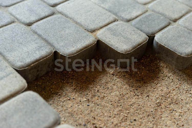 Тротуарная плитка Steingot Классика Серебристый камень (Stein Silver) 60 мм