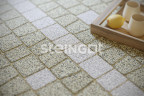 Тротуарная плитка Steingot Granit Premium Классика Арко Снежный (Loto Bianca) 60 мм