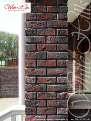 Фасадная плитка под кирпич Лондон Брик 301-40 White Hills