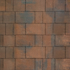 Тротуарная плитка SteinRus Новый город, ColorMix Штайнрус, гладкая 40 мм