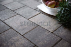 Тротуарная плитка Steingot Новый город Графитовый камень (Stein Black) 40 мм