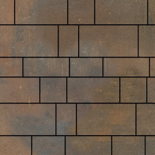 Тротуарная плитка SteinRus Инсбрук Тироль, colormix Штайнрус, гладкая 60 мм