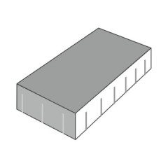 Тротуарная плитка SteinRus Ригель, colormix Актау, гладкая 80 мм